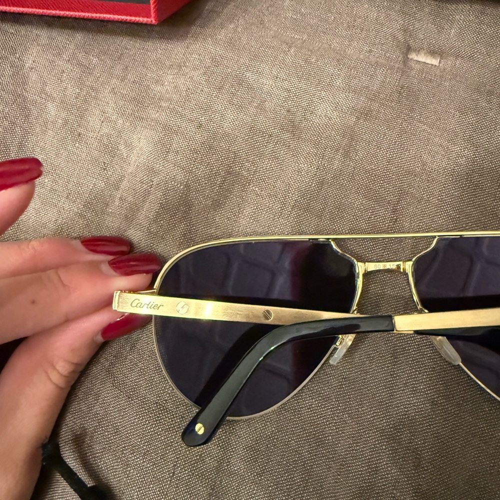 Cartier Santos Evolution 60MM Sunglasses - Picture 8 of 9